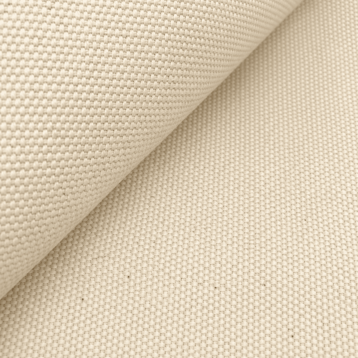 Cotton canvas fabric close-up